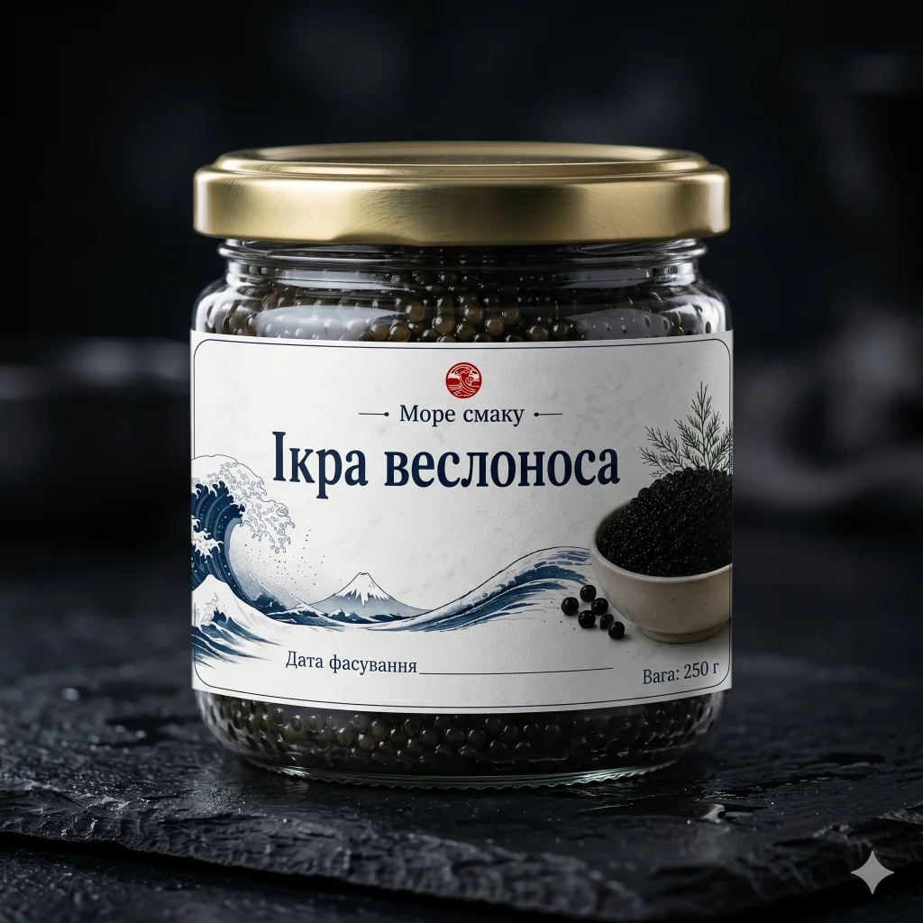 Чорна Ікра Веслоноса (Преміум)